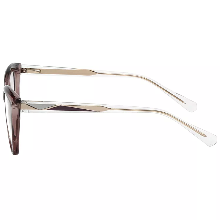 Geometric Pattern colored Core Wire Temple Frames